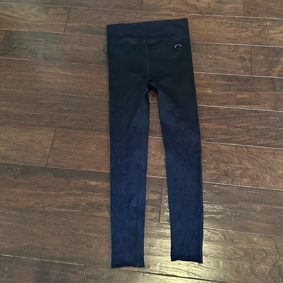 Varley Dover dip dye legging black ombré blue Yoga Active Size XXS XS - Picture 12 of 14